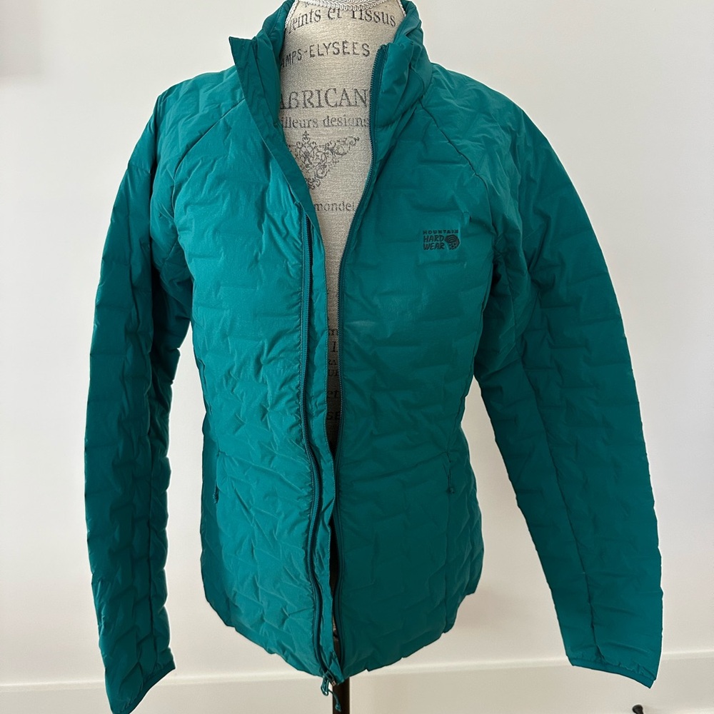 Mountain Hardwear Women's Teal Puffer Jacket